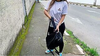 Flashing public car